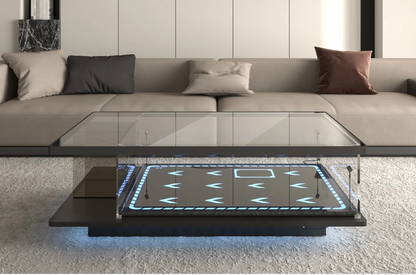 Modern simple living room home coffee table acrylic display box building block model dust cover advanced sense - https://mohammadcollection.com