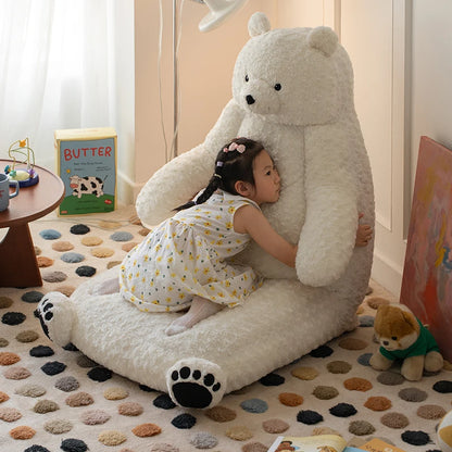 Plush Sofa Animal Bear Shape Bedroom Birthday Holiday Gift Sofa Furniture Living Room Muebles De Salon - https://mohammadcollection.com