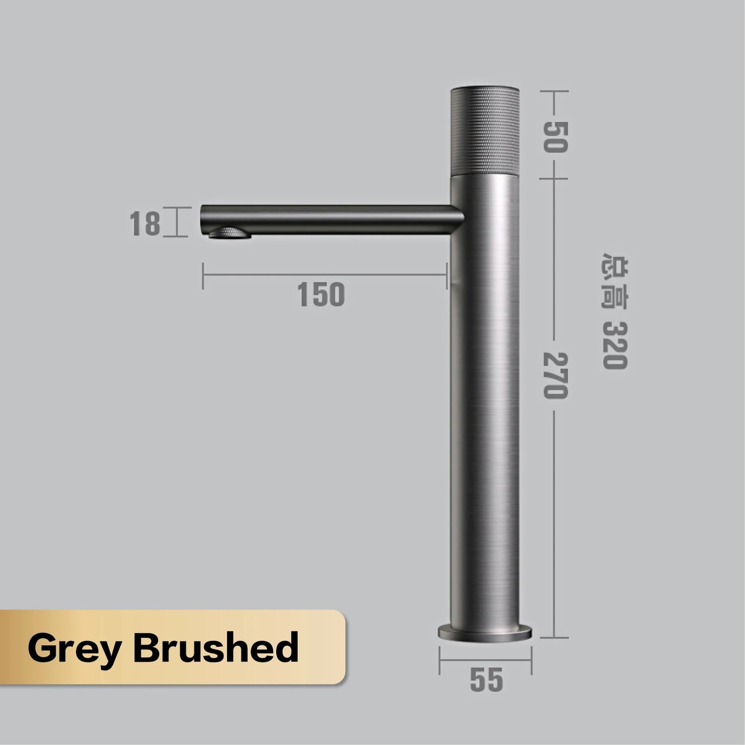 Brass black bathroom faucet round hand washing toilet table under high-end hotel hot and cold faucet - https://mohammadcollection.com