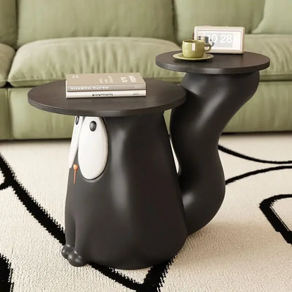 Creative Cat Coffee Table Standing Modern Tea Table Living Room Sofa End Tables Bedroom Nordic Side Tables Resin Home Decor - https://mohammadcollection.com