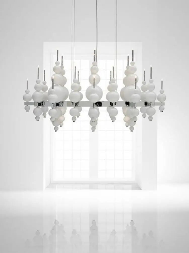 Luxury Living Room Black Chandelier Designer Tears From Moon Chandelier For Ceiling Restaurant Large Dining Table Hanging Lamp - https://mohammadcollection.com