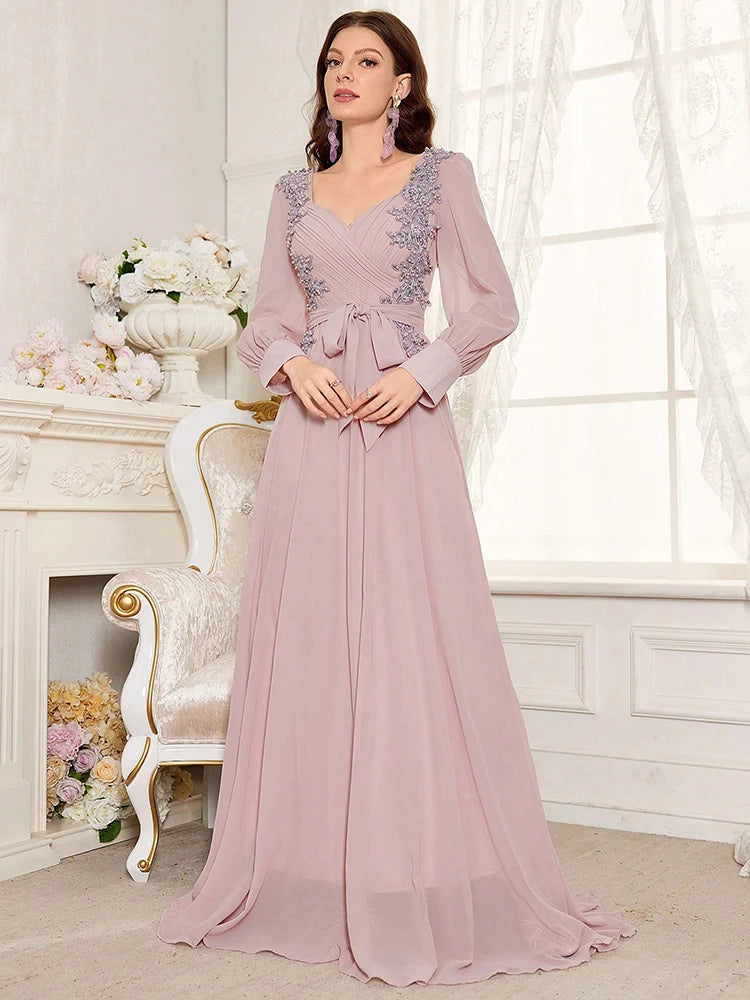 MC Women Luxury Elegant Formal Party Evening Bridesmaid Dress