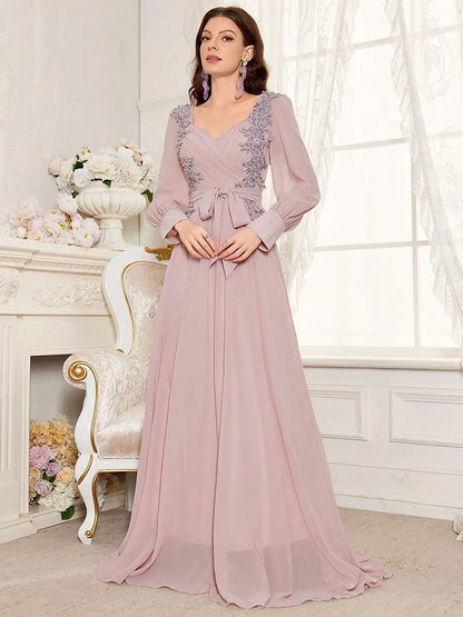 MC Women Luxury Elegant Formal Party Evening Bridesmaid Dress