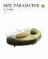 SS French Pebble Sofa Designer Large Flat Layer Love Special-shaped Green Fabric Module Combination Arc - https://mohammadcollection.com